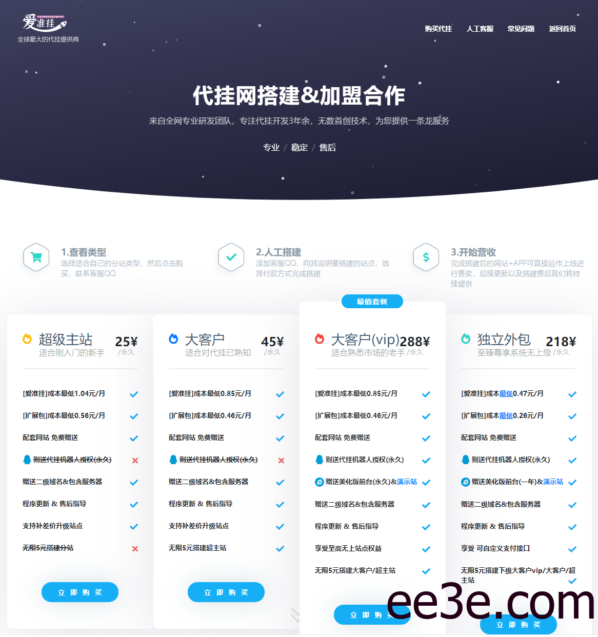 超级好看的引导购买页