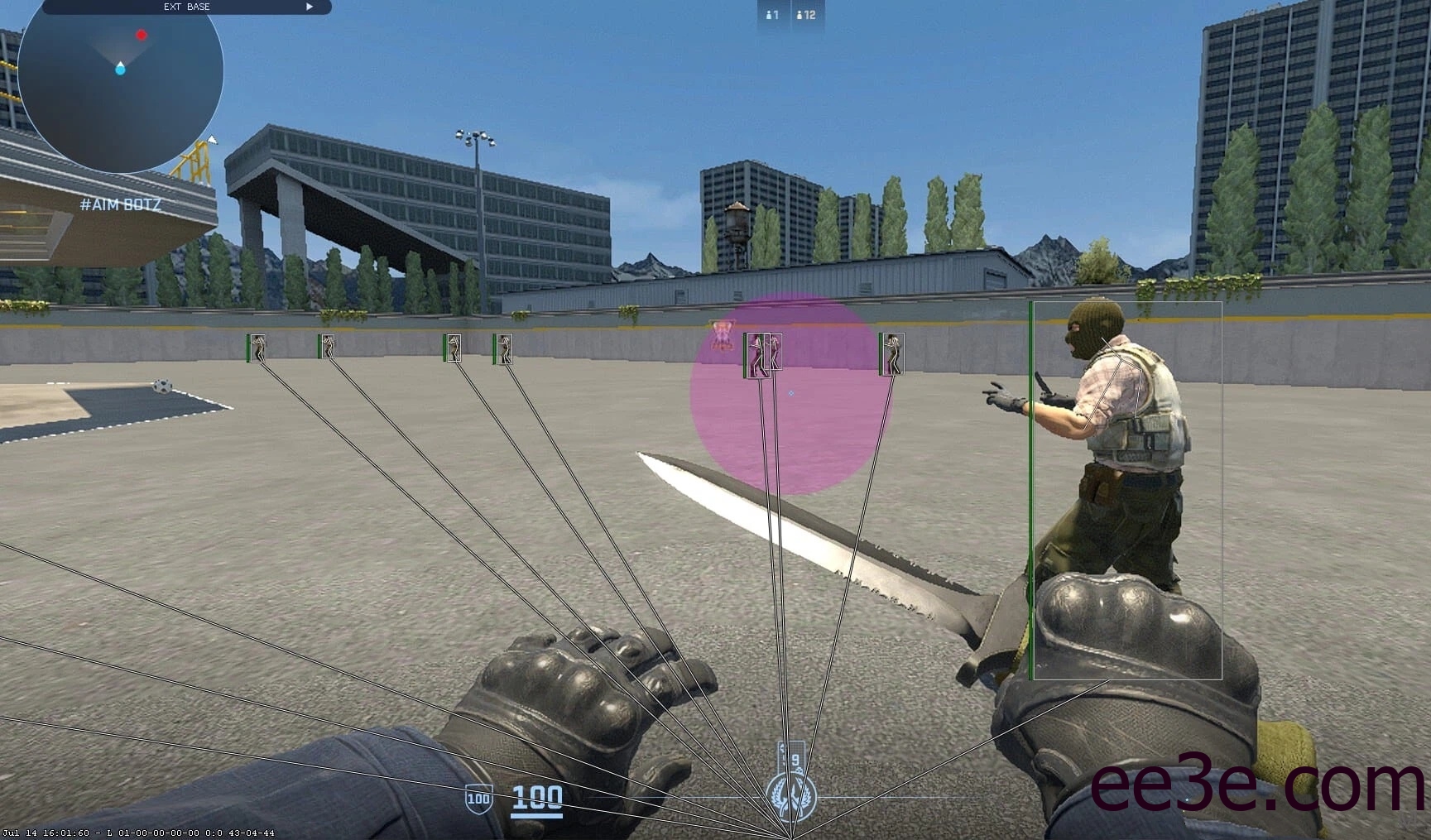 CS2·EXTBASE透视自瞄免费辅助（成品+源码）