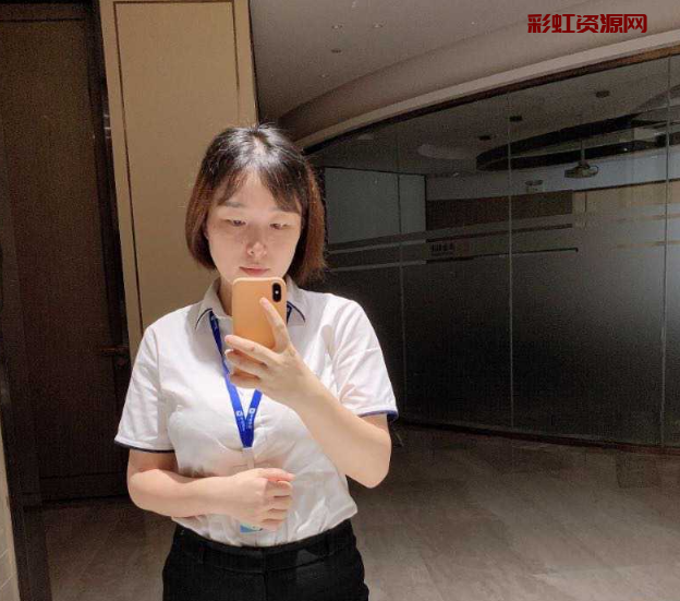 【颜值！】安徽多金集团 财务部短发反差人妻