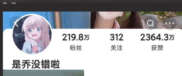 快手 219W 粉丝主播 是乔没错啦 微密圈